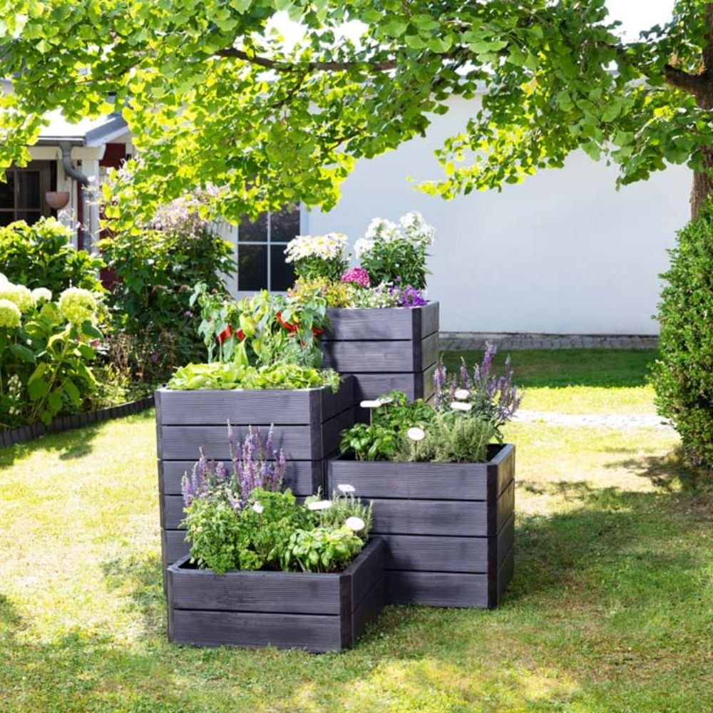 Exaco Ergo Stacking Raised Garden Beds - Image 5