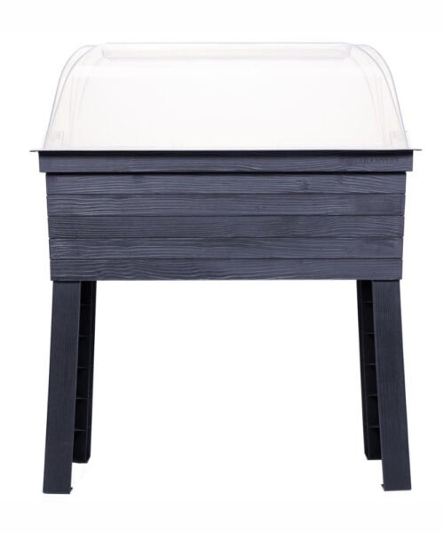 Exaco Balcony Raised Bed Planter with Cover