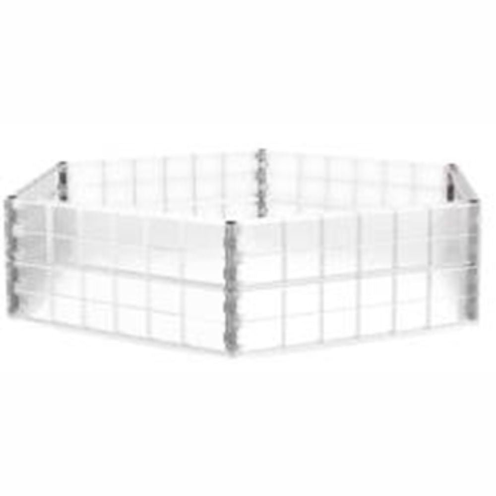 Juwel Clear Modular Raised Bed - Single Unit (hexagon shape 10 high)